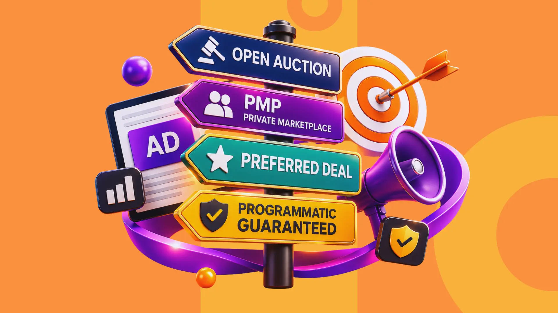 PMP vs Programmatic Guaranteed vs Open Auction vs Preferred Deal